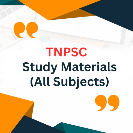 TNPSC Study Materials
